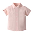 thumbnail image 3 of Kids Girls' Button Down Shirts Button Down Shirt Girls Graduation Shirts Kids Uniform Shirts 3-4 Years, 3 of 5
