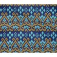 thumbnail image 4 of oneOone Tissu Flex en Coton Tissu Imprimé Ikat à Tourbillon 1 Yard 40 Pouces de Large, 4 of 4