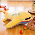 thumbnail image 2 of Jouet en Peluche Avion de Simulation 40 cm Grande Taille - Coussin Dorsal Doux pour Dormir, 2 of 4