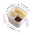 thumbnail image 2 of Distributeur de Condiments à 4 Compartiments, Pot à Condiments Multifonctionnel Épais pour Cuisine et Hôtels, 2 of 5