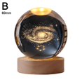 thumbnail image 1 of Personalized Crystal Ball Night Light, Custom 3D Crystal Ball with Name, Personalized Crystal Sphere Engraving Customized Globe Home Decor Accessories Couple Birthday Gift L6V5, 1 of 9
