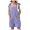 thumbnail image 1 of Weaiximiung Combishort de Noël pour Filles Sans Manches à Bretelles Réglables avec Poche 9-10 Ans, 1 of 8