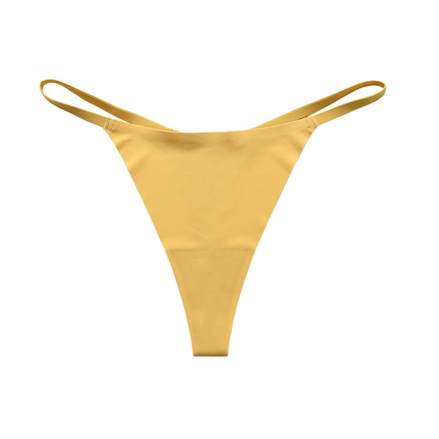 Birdeem Mode Femmes Couleur Unie String Taille Basse en Dentelle Respirant Sans Trace pour Filles