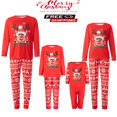thumbnail image 1 of EIMELI Christmas Pajamas for Family  Gingerbread Man Print, 1 of 11