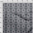 thumbnail image 2 of oneOone Silk Tabby Fabric Stripe & Mandala Block Print Fabric By Yard 42 Inch Wide, 2 of 4