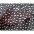 thumbnail image 4 of oneOone Silk Tabby Fabric Rainy Clouds Nature Decor Fabric Printed BTY 42 Inch Wide, 4 of 4
