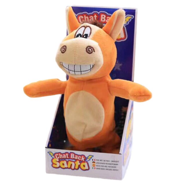 HLONK Talking Cactus Toy 23cm Talking Toy Talking Cactus Toy Interactive Fun Walking Animal Kawaii Stuff Style1