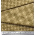 thumbnail image 2 of Soimoi Moss Georgette Fabric Geometric Small Print Fabric by The Yard 42 Inch Wide, 2 of 3