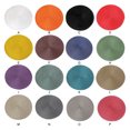 thumbnail image 2 of Xingzhi Napperons pour Toutes les Occasions, Grand Application et Durabilité Robuste, Napperons Ronds, Napperons Modernes Simples Antidérapants, orange, 1 Ensemble, 2 of 6