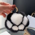 thumbnail image 2 of Yhmxh Colorful Plush Keychain-Cute Stuff Pendant Paw Pad Keyring Keychain Gift for Handbag,Purse,Backpack,Car Keys, 2 of 7