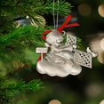 thumbnail image 4 of Big Blue by Roland St John Dolphin Christmas Ornament, Ocean Angel Dolphin Holiday Ornament, Conservation Ornament, Dolphin Angel Tree Ornament, Dolphin Gift, 4 of 4