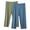 Navy, variant on Cameland 2PC Cotton Capri Pajama Pants Womens Plus Size Elastic Waist Capris Cozy Soft Sleep Pjs Bottom Cropped Loungewear