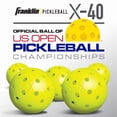 thumbnail image 5 of Franklin Sports X-40 Outdoor Optic Pickleballs - 3 Pack, 5 of 5