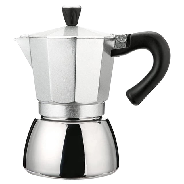 Cafevello Cafetière en Acier Inoxydable pour Cuisinière pour Café Italien