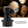 thumbnail image 3 of Ball Lock Disconnects Kit For Homebrew Beer Soda Corny Keg Liquid Connectors(Black), 3 of 8