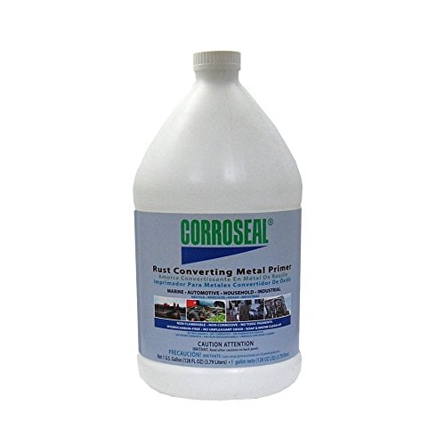 Corroseal Water-Based Rust Converter Metal Primer, Gallon, 82331