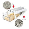 thumbnail image 1 of CHOK Spring Hot Sales Deals Box Cheese Grater - 2-Sided Stainless Steel Cutter and Shredder for Cheeses, 1 of 9
