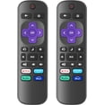 thumbnail image 1 of Lot de 2 Télécommandes de Remplacement pour Téléviseurs Roku, Télécommandes IR pour Téléviseur Seulement, 1 of 5