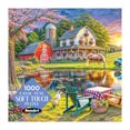 thumbnail image 4 of RoseArt - Soft Touch 1000-Piece - Backyard- Adult Interlocking Puzzle, 4 of 6