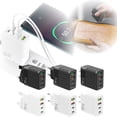 thumbnail image 3 of 36W Fast Charging Mobile Phone Charger 5V4A 2PD+2USB Port for Europe and UK Safe Charging, 3 of 3