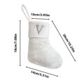 thumbnail image 3 of Aodebiao Personalized Christmas Stocking Embroidered Letter Holiday Sock Fireplace Mantel Decor Gift for Family Festive Home Celebration, 3 of 6