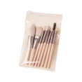 thumbnail image 3 of Personal Care Clearance!8pcs Mini Makeup Brush Set Foundation Powder Concealers Eye Shadows Blush Cosmetic Brushes With Storage Bag Small Size Portable For Home Office Travel Outdoor, Gifts for Women, 3 of 5