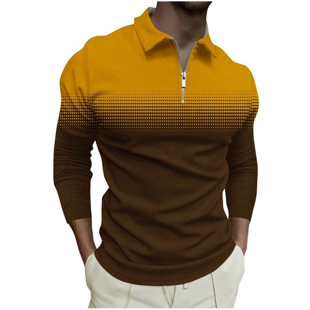 Pisexur Chandails en Molleton pour Hommes à Manches Longues, Sweat à Col Rabattu, Mode Décontractée, Patchwork de Couleurs Surdimensionné, Pull-Over, Fermeture Éclair Quart, Chemises de Gym Athlétiques, Chandail en Molleton Grande Taille M-6TG