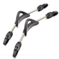 thumbnail image 2 of Tignapoo Dual-Purpose Stainless Steel Spring Heel Fins with Jet Fin Design, OMS Straps, Yellow, XS Size for Adults, 2 of 6
