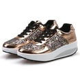 thumbnail image 4 of Chaussures pour Femmes Chaussures Espadrilles Compensées pour Femmes Dames Espadrilles Compensées Paillettes Chaussures à Secouer Mode Filles Chaussures de Sport, 4 of 9