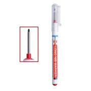 1PCS 20mm Long Head Markers Pen Deep Hole Marker Pens Woodworking Marker Pen