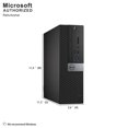 thumbnail image 4 of Dell OptiPlex 5050 SFF, Intel Quad Core i5-6500 jusqu'à 3,6 GHz, 12G DDR4 RAM, 256G SSD, DVDRW, WiFi, Bluetooth, Windows 10 Pro 64 Bit (en, FR, ES)-Rénové, 4 of 7