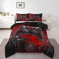 thumbnail image 1 of Erosebridal Video Game Comforter Sets Queen Size,Spider Wed Bedding Queen Comforter Set,Gamepad Room Decoration,Reversible,3Pcs, 1 of 8