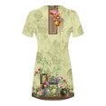 thumbnail image 4 of Cameland Robe d'Été pour Femme, Mode Bord de Mer, Décontractée, Imprimée, à Manches Courtes, à Col Rond, 4 of 4