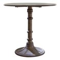 thumbnail image 1 of Coaster Oswego Traditional Round Wood Dining Table in Bronze, 1 of 3