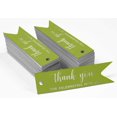thumbnail image 2 of Inkdotpot Pack Of 50 Thank You For Celebrating With Us Bridal Shower Favor Paper Tags Craft Real Silver Foil Hang Tags, 2 of 6