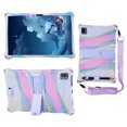 thumbnail image 2 of Soft Silicon Kids Case For Teclast T50 T40 5G M40 Pro M40SE 10.4 Inch Tablet Cover Case For Teclast T40 Plus Stand Protect Shell purple-Belt Teclast M40 Pro, 2 of 6