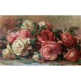 thumbnail image 1 of Bentley Global Arts PDX267141SMALL Discarded Roses Poster Print by Pierre-Auguste Renoir, 12 x 18 - Small, 1 of 1
