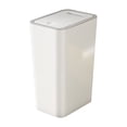 thumbnail image 1 of Bathroom Trash Can Trash Can for Bathroom Trash Can with Lid Garbage Can with Press Lid Plastic Wastebasket with Popup Lid for Toilet Office Bedroom Trashcan Trash Can with Lid, 1 of 5