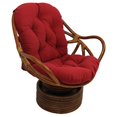 thumbnail image 1 of Coussin Pivotant à Bascule en Sergé Uni de 48 Po sur 24 Po - Rouge Rubis, 1 of 2