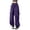 Purple, variant on Parachute Pants for Women Cargo Pants with Pockets Elastic Waist Drawstring Baggy Hiking Pants Streetwear Y2k
