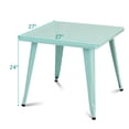 thumbnail image 4 of Costway Table Carrée en Acier de 27 Pieds' pour Enfants, Table d'Activités pour Jouer et Apprendre, Intérieur Extérieur, 4 of 10