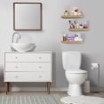 thumbnail image 3 of Sorbus 16" Floating Shelf Set - Wood Hanging Rectangle Wall Shelves (2-Pack), 3 of 6