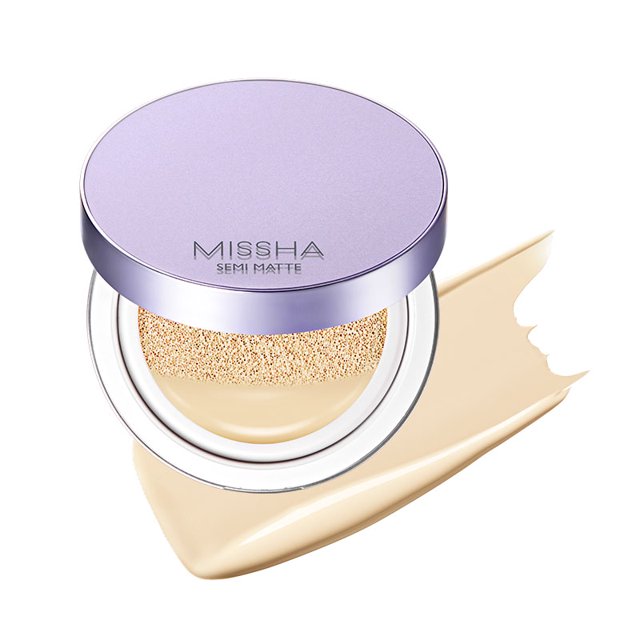 MISSHA Coussin Superposition Ajusté Semi-Mat 15 g - No 21 Vanille