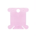 thumbnail image 4 of Wweixi Embroidery Thread Winding Card Organizer embroidery thread organizer Cross-stitch Line Thread Bobbin Plastic Card, Pink, 120pcs, 4 of 9