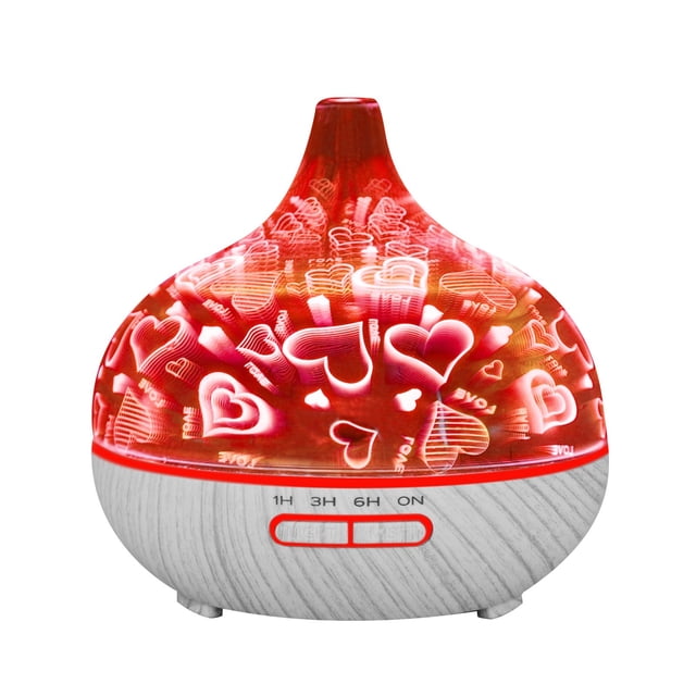 Boovnll Humidifiers for Bedroom, Night Light U Ltrasonic Aroma Diffuser Oil Humidifier Aromatherapy, Humidifier, Humidifier Large Room, Cool Mist Humidifiers for Bedroom