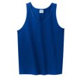 thumbnail image 1 of Gildan Adult 6.1 oz 100% Cotton Tank Top In Royal - Large, 1 of 1