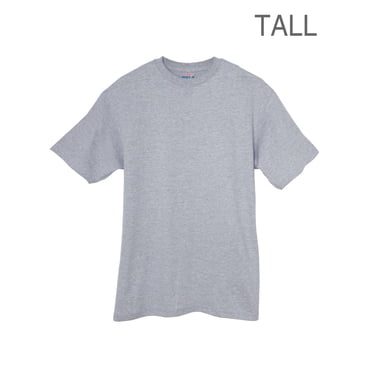 Hanes Beefy-T T-Shirt pour Homme Grand - Meilleur Vendeur, LT, Acier Clair