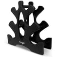 thumbnail image 1 of Yes4All Neoprene Dumbbell Set, Pair of 3, 5, 8 Pound Hand Weights with Rack, 1 of 7