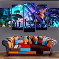 thumbnail image 5 of Canvas Painting 5 Pieces Poster Picture For Living Room Home Decor Wall Art Gift, 5 of 5