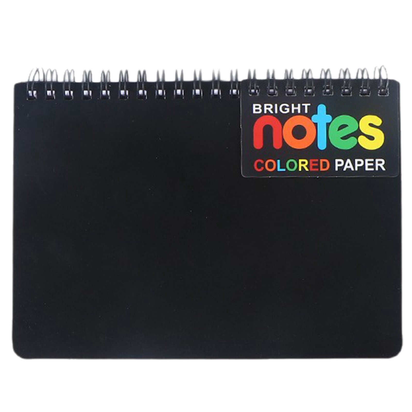 GZJCKJY 1 Pack 5 x 7in Spiral Notebook, Spiral Journals, Wirebound College Ruled Note Books, Poly Cover 5 Bright Neon Colored Lined Paper Memo Pads 100 Sheets/200 Pages for Home, Office